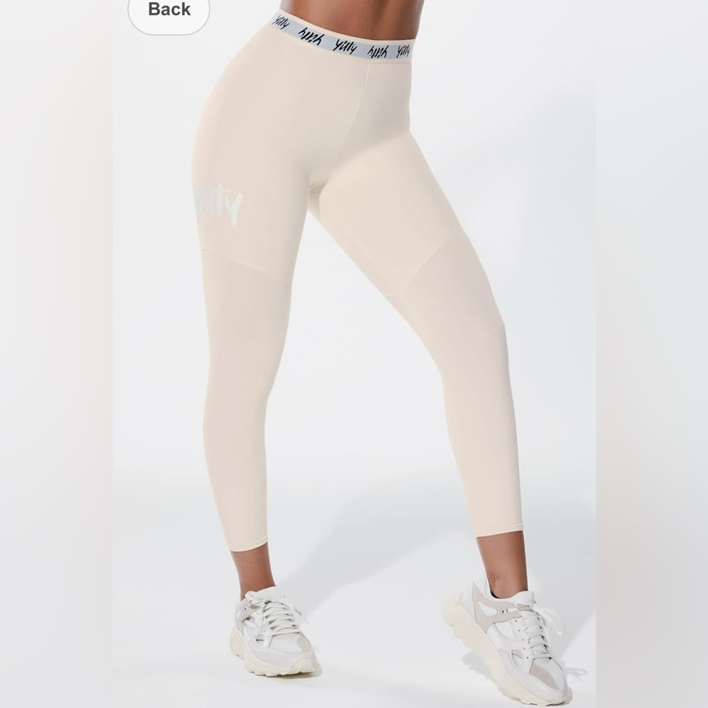 YITTY Major Label Shaping High-Waist Leggings White Size XL